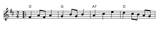 Sjijnymyra-valsen - staff notation