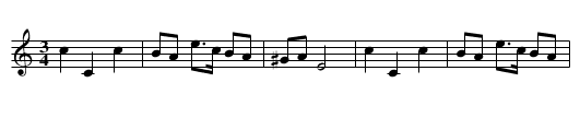 Skallbogumman - staff notation