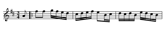 Skänklåt efter Per Hellstedt - staff notation