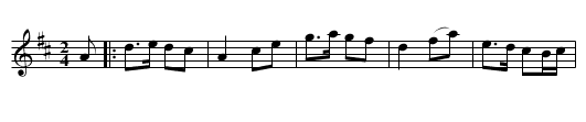 Skänklåt - staff notation