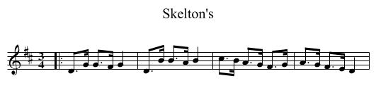 Skelton's - staff notation