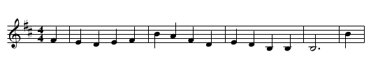 Skibbereen - staff notation