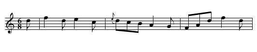 Skipping through the Daisies - staff notation
