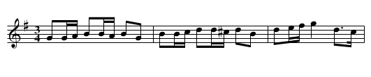 Skräddarpolskan. - staff notation