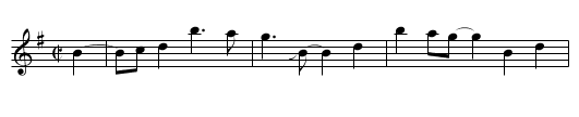 Skunk in the Collard Patch - staff notation