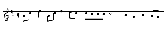 Skuttungeschottis - staff notation