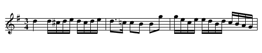 Sl&auml;ngpolska efter Byss-Calle - staff notation