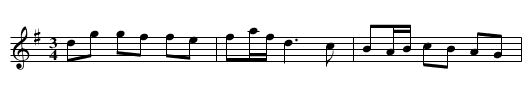 Slängpolska efter Olof Larsson - staff notation