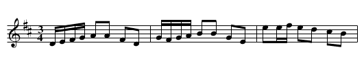 Sl&auml;ngpolska efter Tydell - staff notation