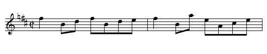 Sleepy Moggy. Ru2.092 - staff notation