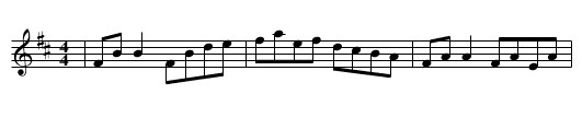 Sliabh Luachra - staff notation