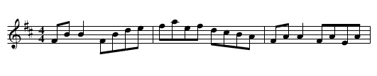 Sliabh Luachra - staff notation