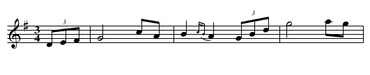 Sliabh na mBan [4] - staff notation