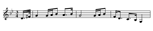 Sliav Gallen [2] - staff notation