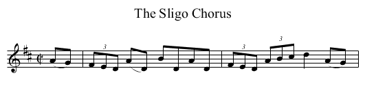 Sligo Chorus, The - staff notation