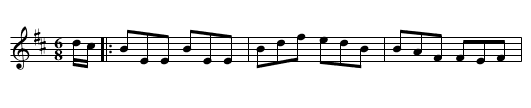 Sligo Jig - staff notation