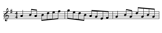 Sligo Maid - staff notation