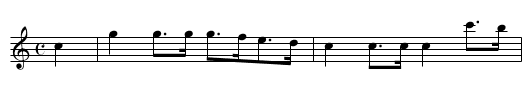 Slow March. JaW.161 - staff notation