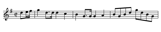 Slow March JBut.179, A - staff notation