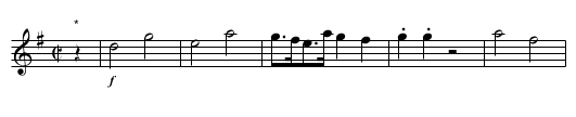Slow March. Le4.170 - staff notation
