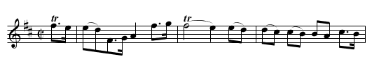 Slow March - staff notation