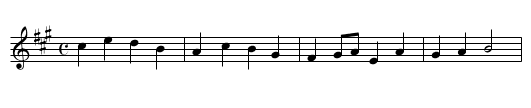 Slumbering Minstrel, The - staff notation