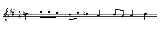 Sluzyl Jasio u pana - staff notation