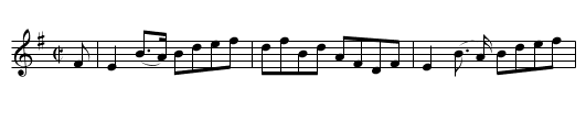 Smilin’ Katie - staff notation