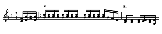 Smoky Mountain Rag - staff notation