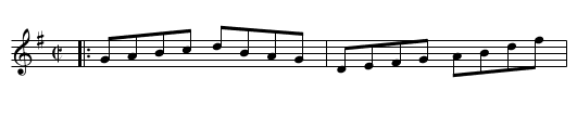 Snakes Lane - staff notation