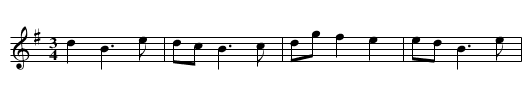 Snilo sie Marysi na lozeczku spiacej - staff notation