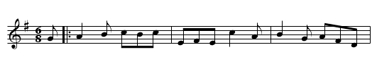 Snug in The Blanket   (jig)     0889 - staff notation