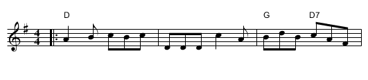 Snug in the Blanket (Jig) - staff notation