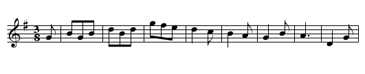 SO WILL ICH FRISCH UND FROEHLICH SEYN - staff notation