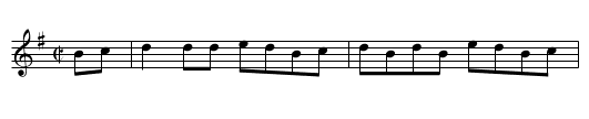 Soapsuds over the Fence [2] - staff notation