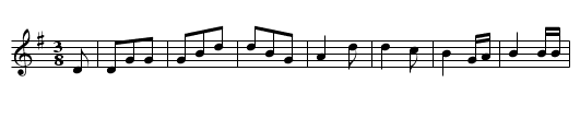 Soldatenabschied (152), S. 333 - staff notation