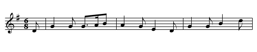 Soldier Oh - staff notation