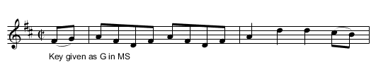 Soldiers Joy. JMP.068, The - staff notation