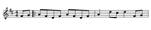 Soldier's Joy - staff notation