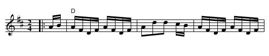 Soldier's Joy - staff notation