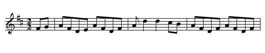 Soldier's Joy - staff notation