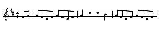 Soldier's Joy - staff notation