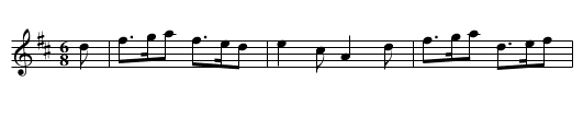 Soldier’s Life, A - staff notation