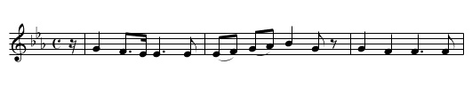 soldier's song, Hark I hear etc., The  - staff notation