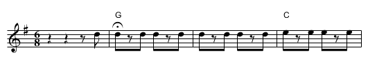 Solomon Levi #1 - staff notation
