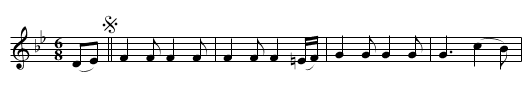 Solomon Levi - staff notation