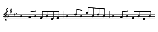 Solus Lillis' Reel - staff notation