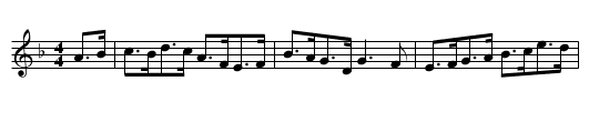 Solway Schottische. GHW.040 - staff notation