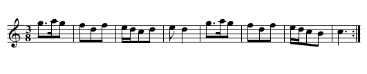 Son davalats los garçons de la montanha - staff notation
