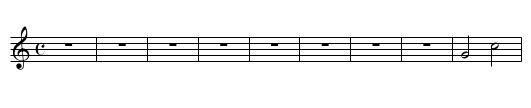 Sonata 6 - staff notation